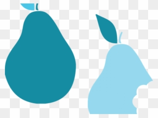 Pear Clipart Bitten - Pear - Png Download