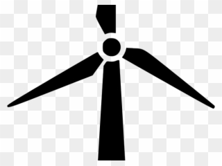 Windmill Clipart Svg - Wind Turbine Icon Png Transparent Png