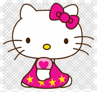 Cartoon Hello Kitty Clipart Hello Kitty Cat My Melody - Hello Kitty Face Png Transparent Png
