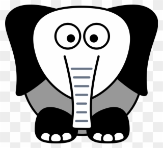 Clipart Book Elephant - Zazzle Glücklicher Elefant Barely There Iphone 6 Hülle - Png Download