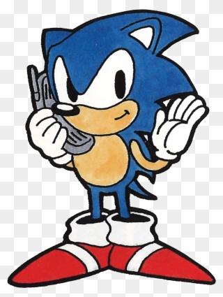 Sonic The Hedgehog Clipart Behind - Sonic The Hedgehog Phone - Png Download