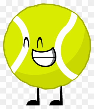 Tennis Ball Clipart Bfdi - Clipart Tennis Balls - Png Download
