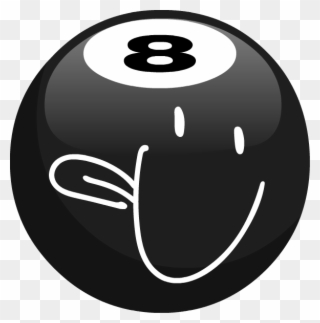 Tennis Ball Clipart Bfb - Battle For Bfdi 8 Ball - Png Download