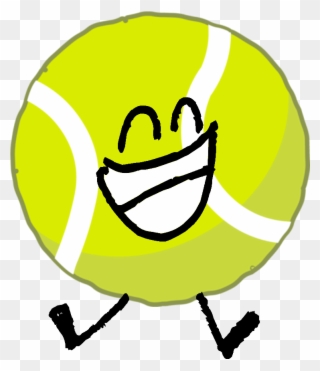 Tennis Ball Clipart Bfdi - Battle For Dream Island Tennis Ball - Png Download