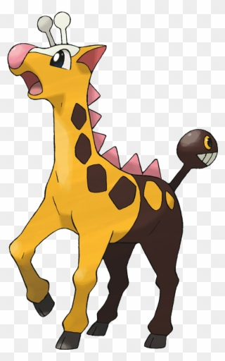 Top Ten Cutest - Pokemon Girafarig Clipart