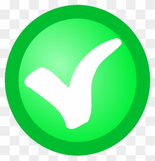 How To Set Use Small White Check Mark On Green Circle Clipart