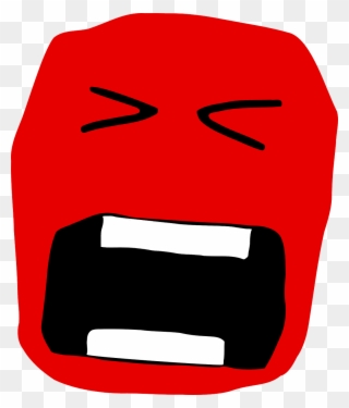 Emotion Clip Art Download - Funny Screaming Face Png Transparent Png