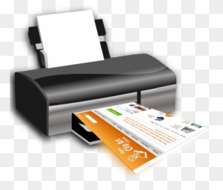 Jpg Free Download Printer Clip Art At Clker Com Vector - Monitor Impresora Y Parlantes - Png Download