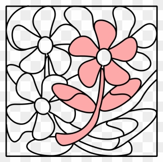 Floral Design Computer Icons Visual Arts Flower Black - Visual Arts Clipart