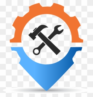 Logo Business Clip Art - Technical Service Logo - Png Download