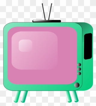 Tv Clipart Pink - Timeline Of Exposure To Traditional Media - Png Download