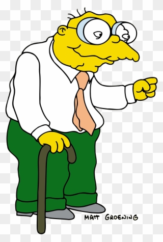 Awesome Clipart - Hans Moleman - Png Download