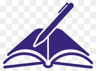 Pen Clipart Open Book - Book & Pen Logo - Png Download