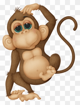 Monkeys Clipart Foot - Monkey Png Transparent Png
