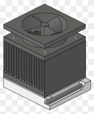 Cpu Heatsink Fan Socket Clipart Png Transparent Png