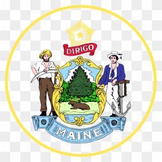 Maine Gubernatorial Election Wikipedia - Great Seal Of Maine Clipart