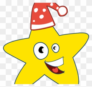 Cap Clipart Merry Christmas - Animated Christmas Star Clipart - Png Download