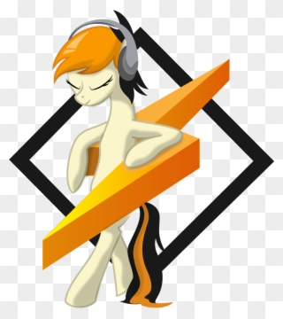 Clothing Yellow Cartoon Vertebrate Clip Art Line - Winamp Mlp - Png Download