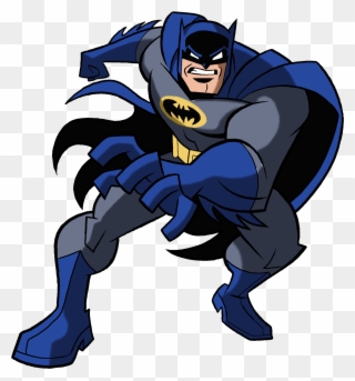 Batman - Bat Man Cartoon Clipart