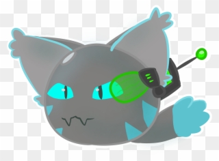 Rime Hacker Pencil And In Color - Slime Rancher Hacker Slime Clipart