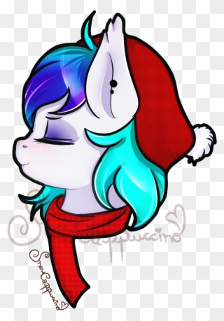 Bat Pony, Bat Pony Oc, Christmas, Hat, Holiday, Oc, - Oc In Christmas Hat Clipart