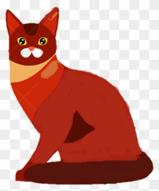 La Mascota De Dan Era Un Gato Llamado Gimmy, Con Quien - Cat Clipart