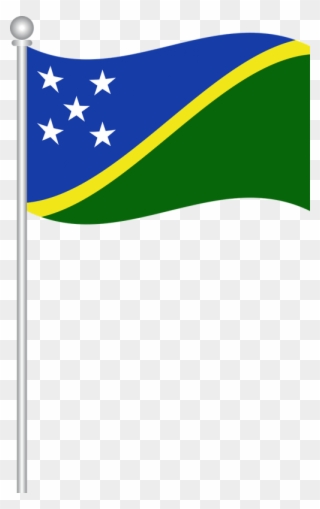 Flag Of Solomon Islands,flag,solomon Islands,world,free - Solomon Islands Flag Transparent Clipart