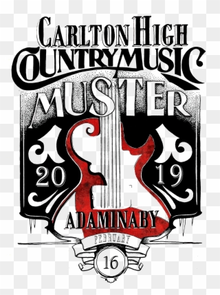 High Country Music Muster - Poster Clipart