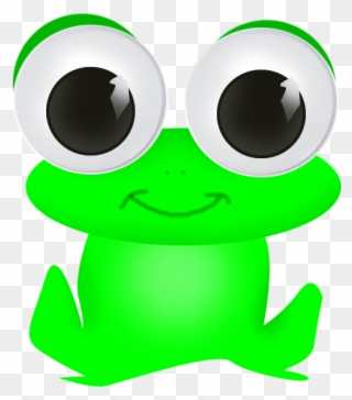 Googlie Frog - Bufo Clipart