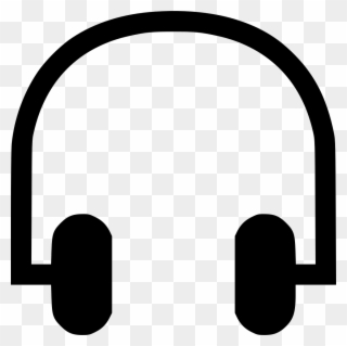 Headphone Mp Audio Comments - Icon Earphone Clipart