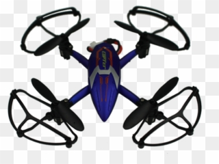 White Red Uav Drone For Kids Toy Clipart