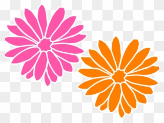 Dahlia Clipart Neon Flower - Flowers Vector Png Pink Transparent Png