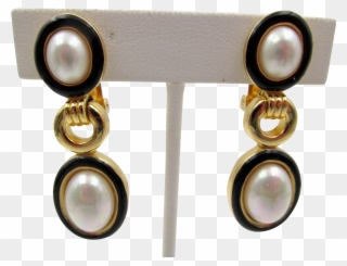 Christian Dior Drop Earrings - Earrings Clipart
