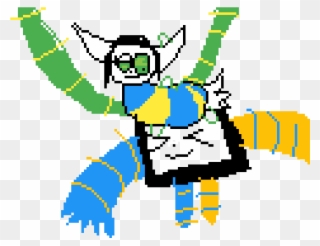 Corrupted Omega Temmie Clipart