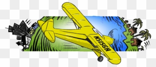 The Snader Flyby - Airplane Clipart