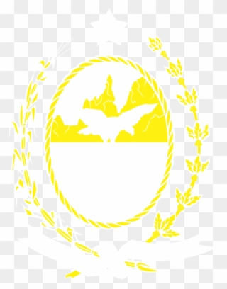 Coat Of Arms Of Rio De Janeiro - Brasao Amarelo Png Clipart