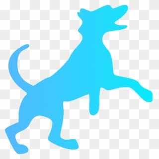Jumping Up & Hyperactivity - Dog People See Cats Clipart