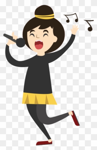A Cappella Singing - Verbo Cantar Clipart