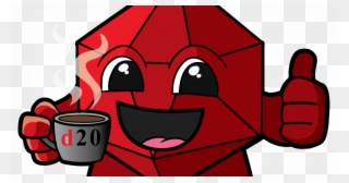 D20 Board Game Cafe Clipart