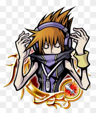 The World Ends With You Art - World Ends With You Medal Clipart