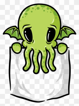 Cthulhu Face Transparent Background Clipart