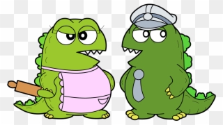 I Decided To Draw Godzilla's Parents From That One - Godzilla's Parents Clipart