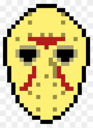 Jason's Mask - Koro Sensei Pixel Art Clipart