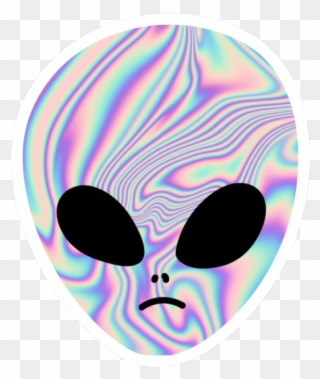 Alien Sticker - Стикеры Тумблер Пнг Clipart