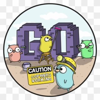 Build, Ship And Run A Golang Container - Working Gopher Clipart