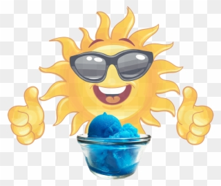 "burney Be Blessed" Blueberry - Smiling Sun Emoji Clipart