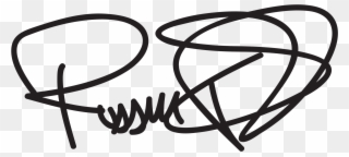 Open - Russell Peters Signature Clipart