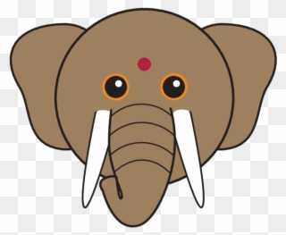 Animaru Asian Elephant - Indian Elephant Clipart