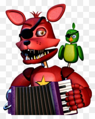Report Abuse - Fight Nights At Freddy's Rockstar Foxy Clipart