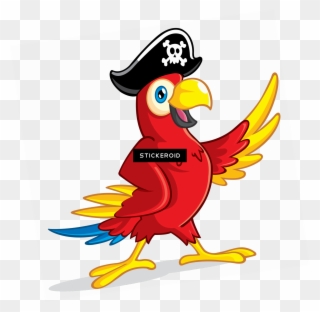 Pirate Parrot - Pirate Parrot Png Clipart